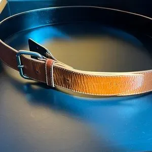 ESCADA | Sport Belt Silver Buckle Cognac Leather s-l400.jpg main image 2